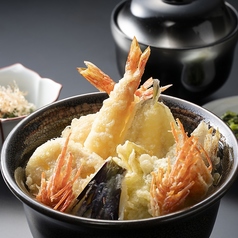 国産車海老天丼セット