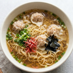 自家製ワンタン麺(大盛)