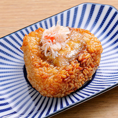 カニ味噌チーズ焼きおにぎり