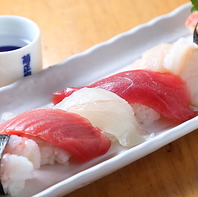 長年の信頼関係がつなぐ上質なネタ◎