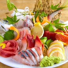 鮮魚5点盛り合わせ