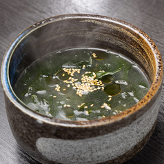 たまご/わかめスープ