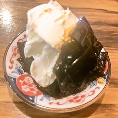 昆布の佃煮クリームチーズ