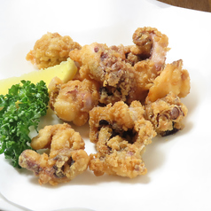 イカゲソ揚げ