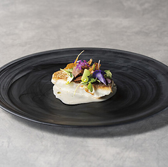 ゆら鯛のグリル　甘酒と柚子胡椒のソース