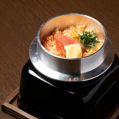明太バター大葉釜めし