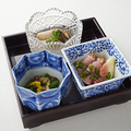 料理メニュー写真&nbsp;酒のあて三種盛り合わせ