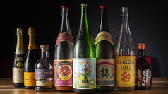 日本酒以外も多種多様なお酒あります