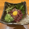 料理メニュー写真&nbsp;馬刺しユッケ