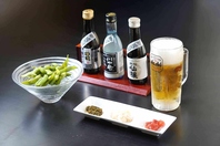 夜のお酒とおつまみ