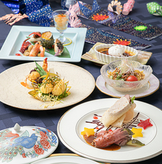 中国料理 マンダリンキャップ ウィシュトンホテル ユーカリのコース写真