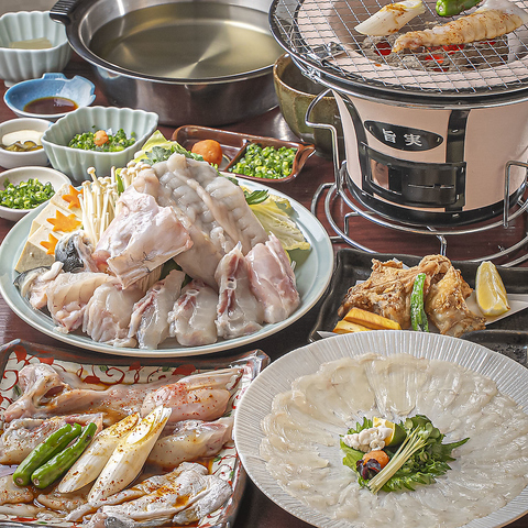 当日捌きたての国産とらふぐと新鮮なずわい蟹を心ゆくまで堪能できる大人の隠れ家☆