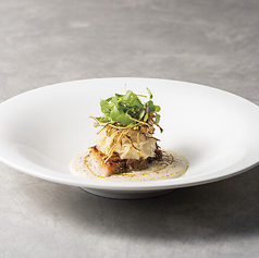 米沢豚のストラコット　クリーム仕立て