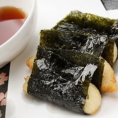山芋の磯部揚げ