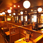 こだわりの店内はプライベート飲み会～会社宴会まで対応可能★