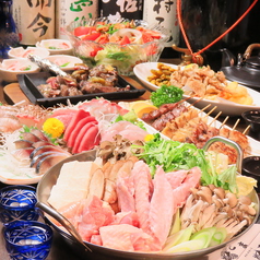 宮崎地鶏焼鳥の店 こま 行徳店のコース写真