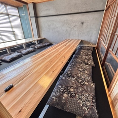 【新設宴会場】掘りごたつの宴会場を新設しております！完全プライベート空間となりますので誰にも邪魔されずゆったりお寛ぎ頂けます！