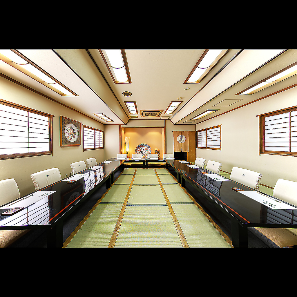 最大30名様まで可能な大広間