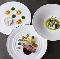 フレンチレストラン シエル アジュールのコース写真