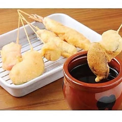 レトロな空間×本場大阪串かつ