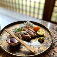 さつま知覧どり　鶏もものタタキ