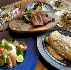 本格鉄板焼き エテルノのコース写真