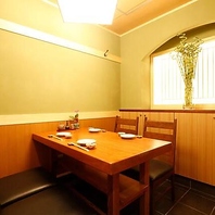 予約制の完全個室です。