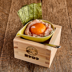 ねぎとろユッケ