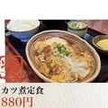 料理メニュー写真&nbsp;カツ煮定食