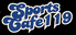 Sports Cafe 119 スポーツカフェイチイチキュウのロゴ