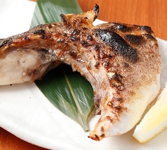 ブリカマ塩焼き