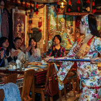 週末はベリーダンスショーを開催★