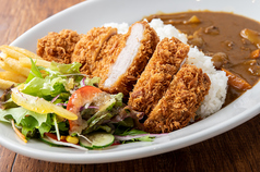 厚切りロースカツカレー