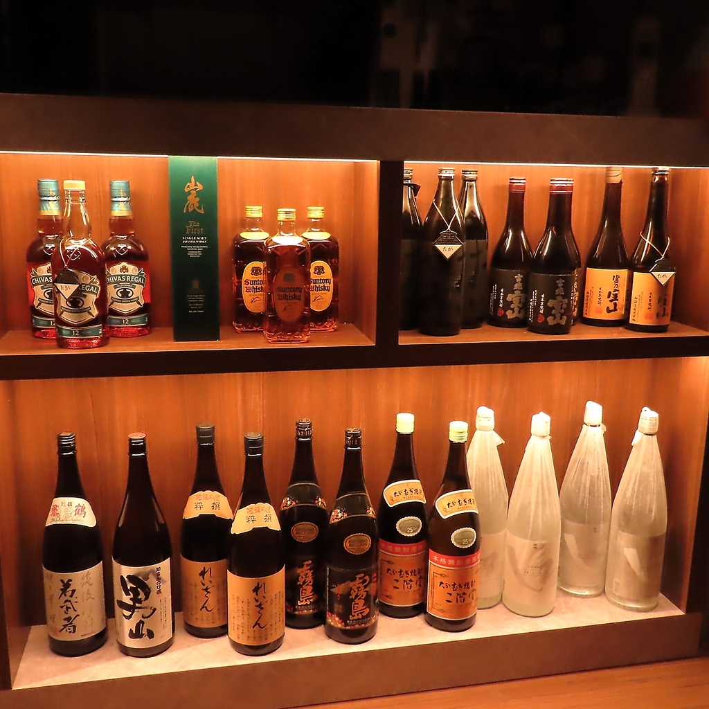 お酒好きも喜ぶ豊富なラインナップ♪安楽牛とお酒の至福のペアリングを心ゆくまでご堪能ください！