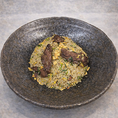 牛ハラミのガーリック炒飯