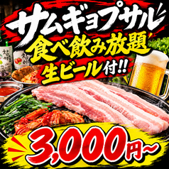 【個室あり】サムギョプサル&モッパン等100種 食べ飲み放題 韓国卑弥呼 すすきの店のおすすめポイント1