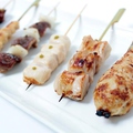 料理メニュー写真 糸島豚バラと新鮮鶏串焼きセット＜6本＞