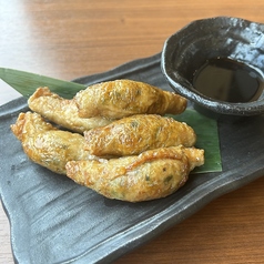 鶏皮餃子