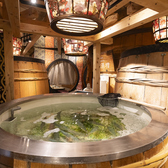 生簀から取って捌くのでとっても新鮮なお魚が愉しめます