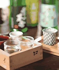 イロハニ桝　＝日本酒４種飲み比べ＝