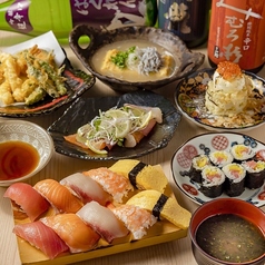 寿司×天ぷら 明 難波 心斎橋店のコース写真