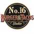No.16 Burger & Tacos Studioのロゴ