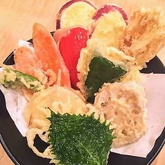 野菜天麩羅盛合せ
