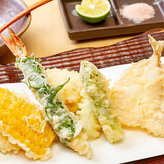 こだわりのブレンド油で揚げる天麩羅をご賞味ください