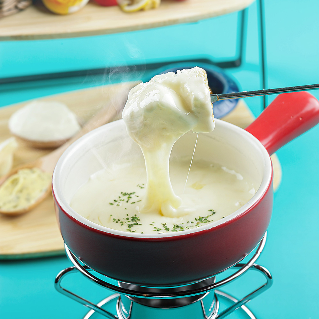 5種類のチーズを使ったチーズと生はちみつ専門店のハニーチーズフォンデュ☆とろ～りチーズを♪