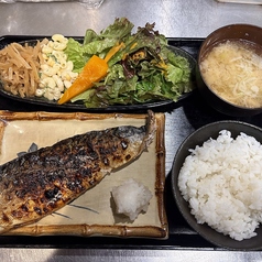 鯖の塩焼き定食