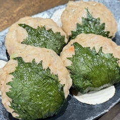 つくね大葉巻き