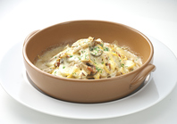 秋のおすすめ料理/きのこのパスタグラタン