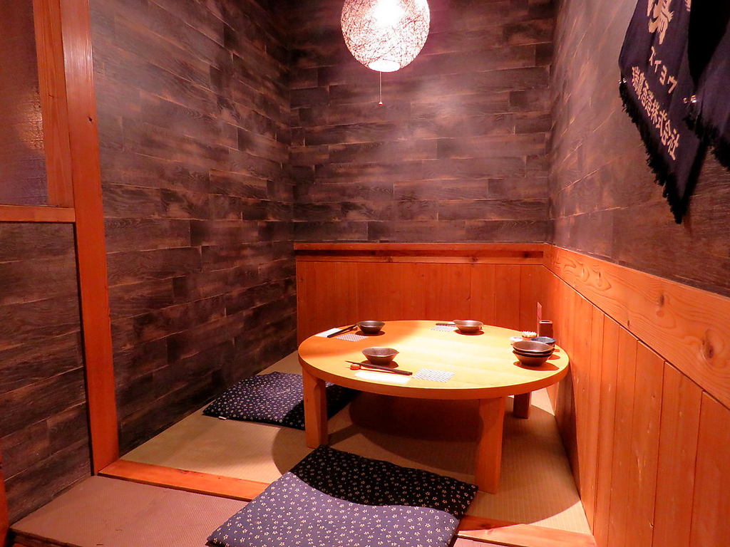 情緒あふれるくつろぎのお席。