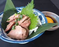 宮崎県産トロ肝刺し